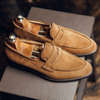PENNY LOAFERS | PATINA SUEDE