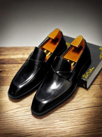 Noble's Walk Langford Ease Penny Loafers for Men with Classic Slip On Style