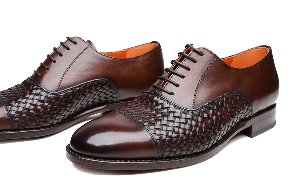 Derek Brown Braided Oxford